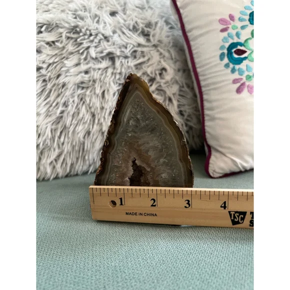 Unbranded Unisex Home Decor Brown Agate Geode - Picture 11 of 11